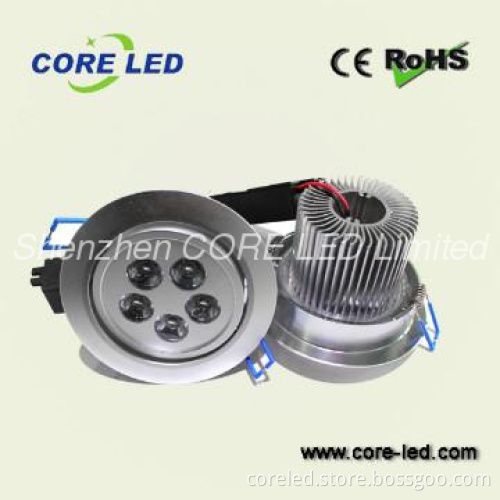 CE/ROHS Led Ceiling Lighting 5W with 2 years warranty